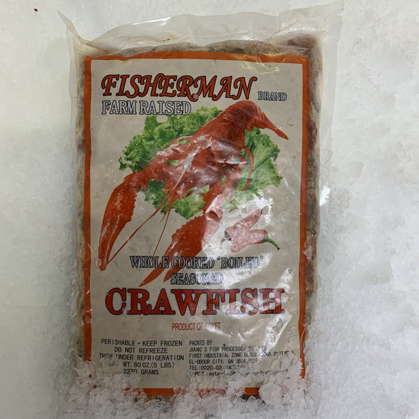 Fisherman Whole Cooked "Boiled" Seasoned Crawfish